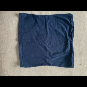 Fashion Nova "Overnight Celebrity" Tube Top - Navy